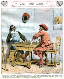 Illustration in 'Twenty Years After'