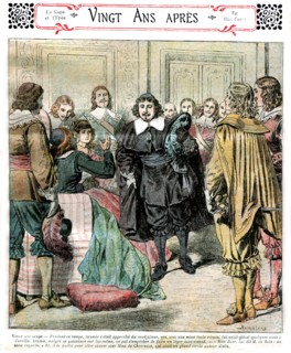 Illustration in 'Twenty Years After'
