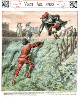 Illustration in 'Twenty Years After'