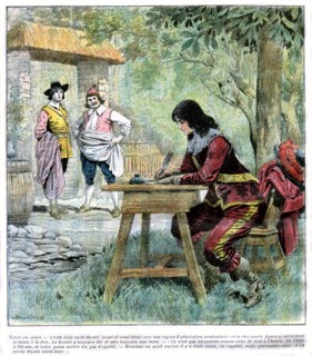 Illustration in 'Twenty Years After'