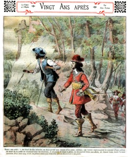 Illustration in 'Twenty Years After'