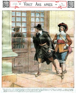 Illustration in 'Twenty Years After'