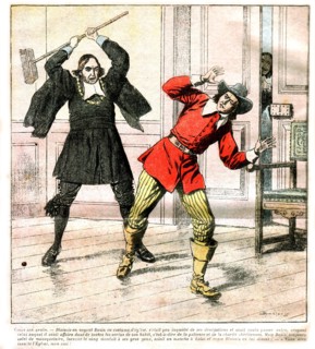 Illustration in 'Twenty Years After'