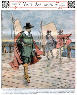Illustration in 'Twenty Years After'