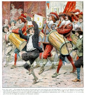 Illustration in 'Twenty Years After'