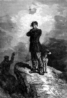 Illustration in 'The Voyages and Adventures of Captain Hatteras'