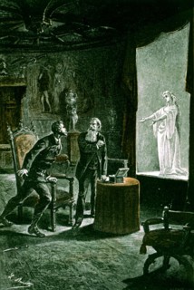 Jules Verne, "Le château des Carpathes", illustration