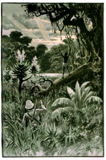 Jules Verne, "Le village aérien"