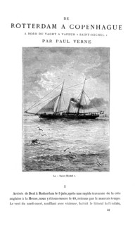 Jules Verne, "De Rotterdam à Copenhague à bord du yacht à vapeur Saint-Michel"