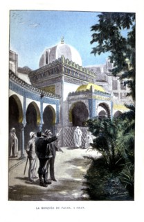 La mosquée du Pacha à Oran, in Jules Verne : "Clovis Dardentor"