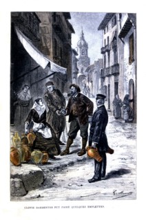 Illustration in 'Clovis Dardentor'