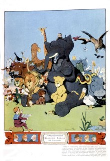 Illustration of La Fontaine's Fables
