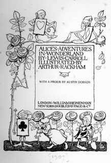 Alice au pays des merveilles, illustration d'Arthur Rackham