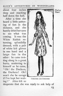 Alice in Wonderland, illustration by Arthur Rackham