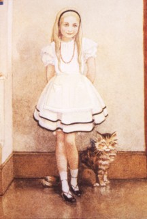 Alice au pays des merveilles, illustration de Gwynedd Hudson