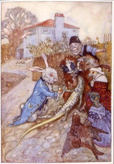 Alice au pays des merveilles, illustration de A.E. Jackson