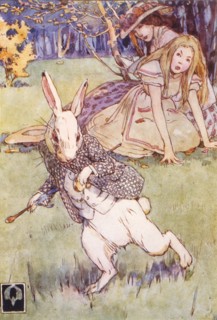 Alice au pays des merveilles, illustration d'Alice Woodward