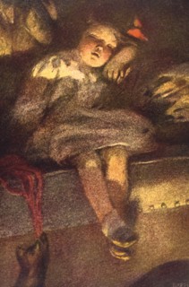 Alice au pays des merveilles, illustration de Bessie Pease Gutmann
