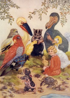 Alice au pays des merveilles, illustration de D.R. Sexton
