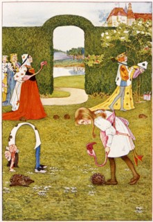 Alice au pays des merveilles, illustration de Sowerby