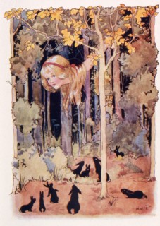 Alice au pays des merveilles, illustration de Margaret Tarrant