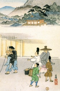 Fables choisies de Florian : "L'aveugle et le paralytique"