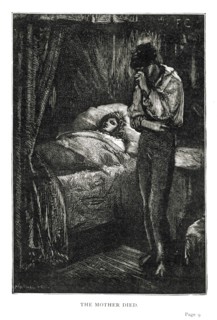 Illustration of "Toilers of the Sea", by Victor Hugo
