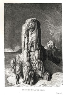 Illustration of "Toilers of the Sea", by Victor Hugo