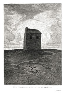 Illustration of "Toilers of the Sea", by Victor Hugo