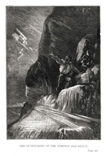 Illustration of "Toilers of the Sea", by Victor Hugo