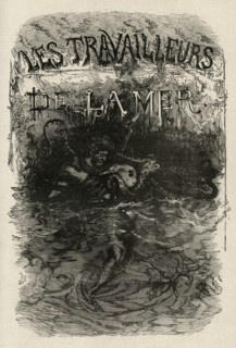 Illustration de "Les Travailleurs de la Mer", de Victor Hugo