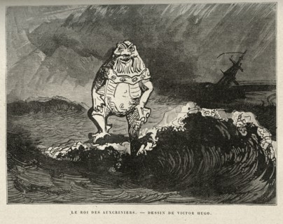Illustration of "Toilers of the Sea", by Victor Hugo