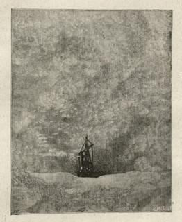 Illustration de "Les Travailleurs de la Mer", de Victor Hugo