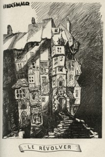 Illustration of "Toilers of the Sea", by Victor Hugo
