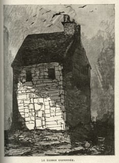Illustration of "Toilers of the Sea", by Victor Hugo
