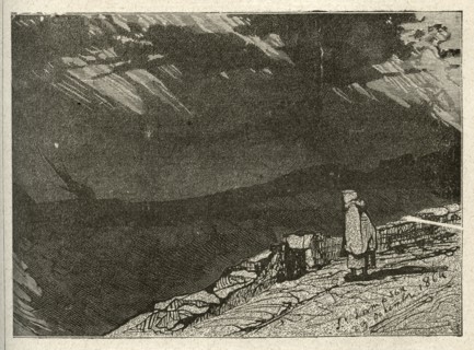 Illustration de "Les Travailleurs de la Mer", de Victor Hugo