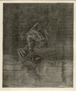 Illustration de "Les Travailleurs de la Mer", de Victor Hugo