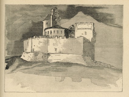 Illustration from 'En voyage. Alpes et Pyrénées', by Victor Hugo