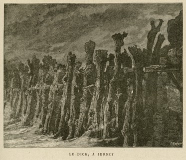 Illustration de "L'archipel de la Manche", de Victor Hugo