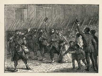 Illustration de "l'Année terrible", de Victor Hugo