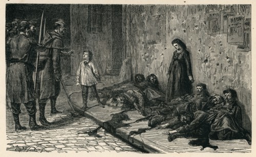 Illustration from 'L'Année terrible', by Victor Hugo