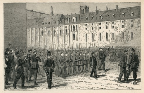 Illustration from 'L'Année terrible', by Victor Hugo