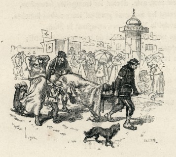 Illustration from 'L'Année terrible', by Victor Hugo