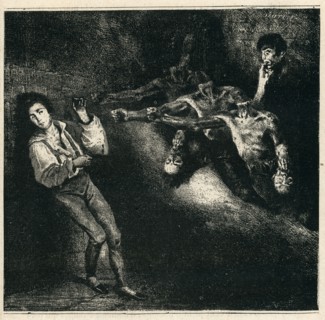 Illustration de "Le Dernier Jour d'un condamné", de Victor Hugo