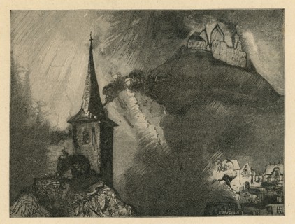 Illustration de "Le Rhin", de Victor Hugo