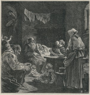Illustration de "Les Châtiments", de Victor Hugo