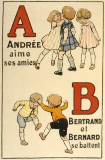 Abécédaire "ABC des prénoms", 1927