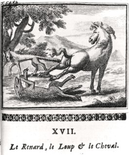 Le Renard, le Loup et le Cheval