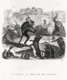 Le Renard, le Singe et les animaux