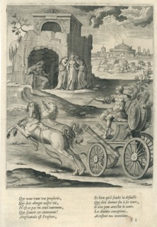 Amphiaraos au retour de Thèbes
